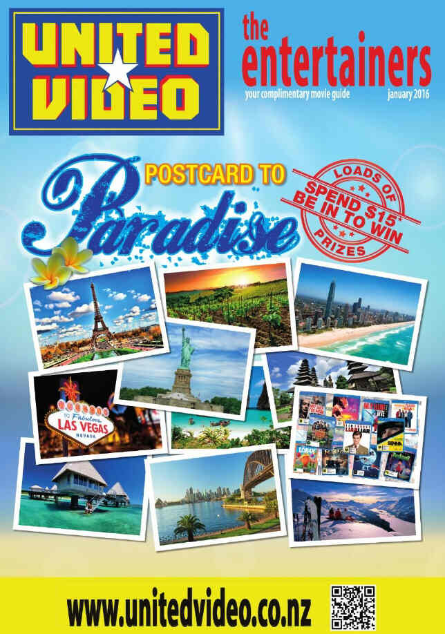 UNITED VIDEO magazine side cover January 2016