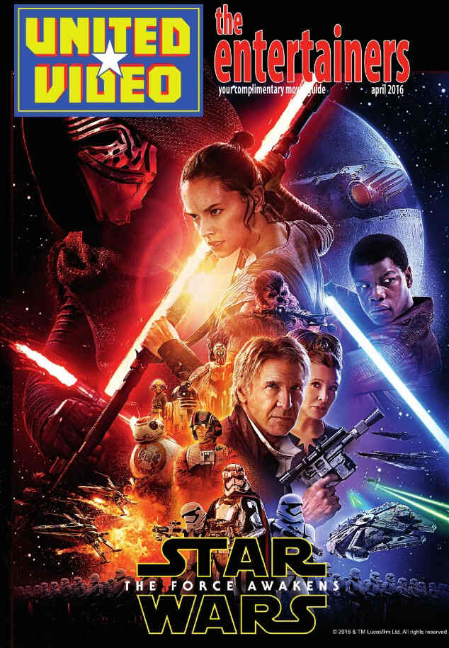 UNITED VIDEO magazine side cover April 2016