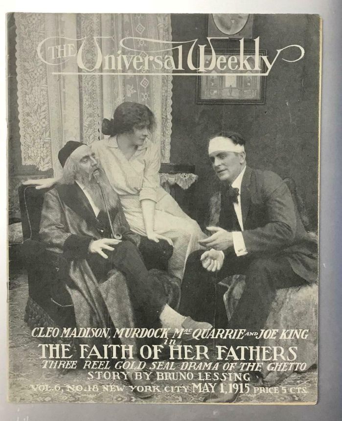 UNIVERSAL WEEKLY magazine side cover 1 May 1915