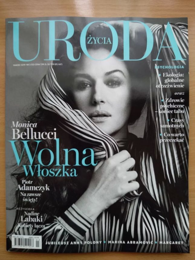URODA magazine side cover  March 2019