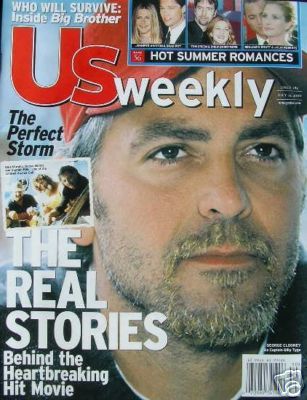 US WEEKLY magazine side cover Issue 284 24 July 2000