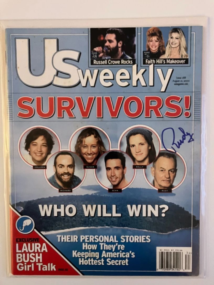 US WEEKLY magazine side cover Issue 288 21 August 2000