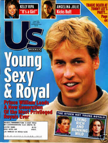 US WEEKLY magazine side cover Issue 333 2 July 2001