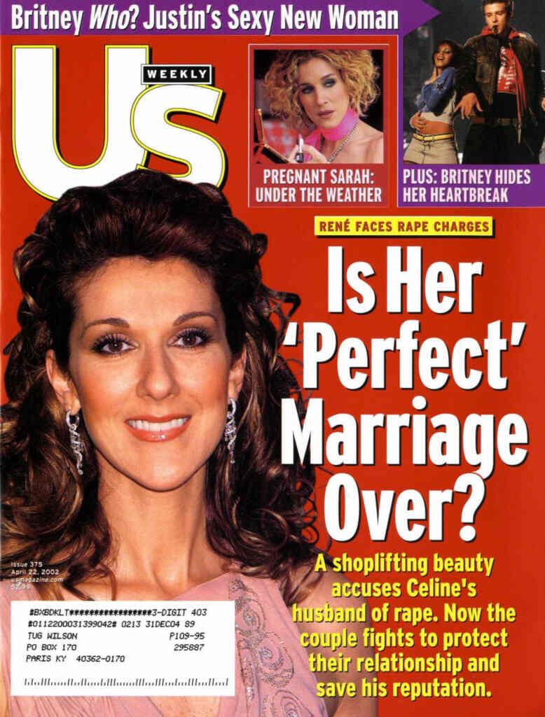 US WEEKLY magazine side cover Issue 375 22 April 2002