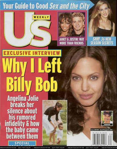 US WEEKLY magazine side cover Issue 389/390 29 July/5 August 2002