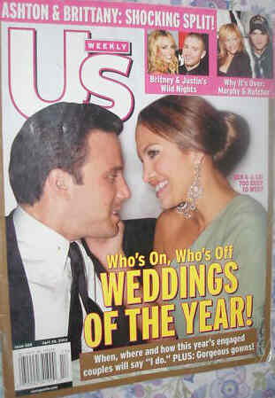 US WEEKLY magazine side cover Issue 428 28 April 2003