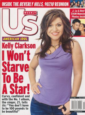 US WEEKLY magazine side cover Issue 430 12 May 2003