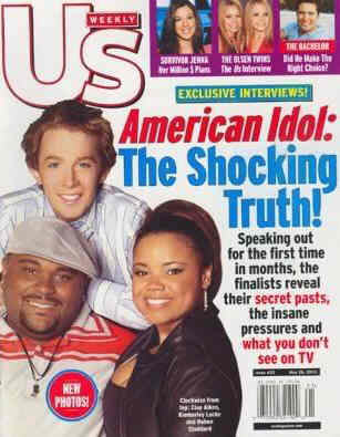 US WEEKLY magazine side cover Issue 432 26 May 2003