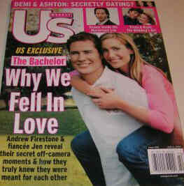 US WEEKLY magazine side cover Issue 433 2 June 2003