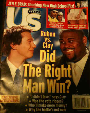 US WEEKLY magazine side cover Issue 434 9 June 2003