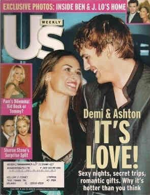 US WEEKLY magazine side cover Issue 440 21 July 2003