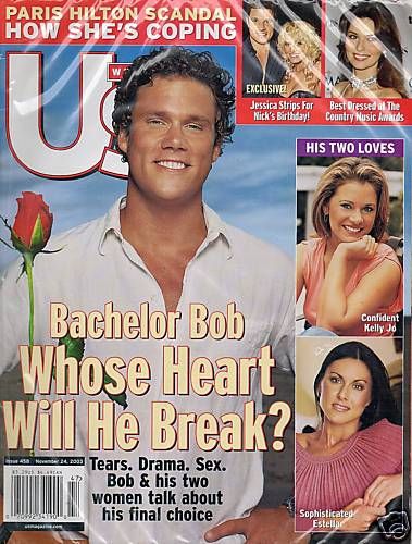 US WEEKLY magazine side cover Issue 458 24 November 2003