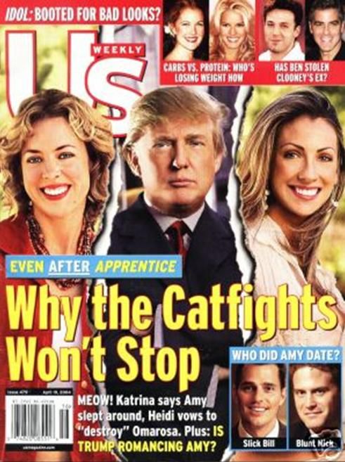 US WEEKLY magazine side cover Issue 479 19 April 2004