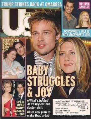US WEEKLY magazine side cover Issue 480 26 April 2004