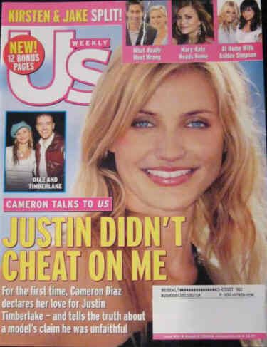 US WEEKLY magazine side cover Issue 494 2 August 2004