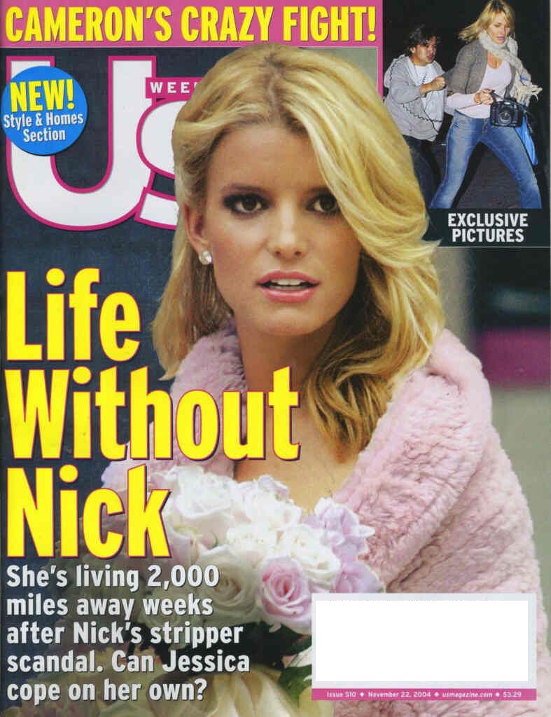 US WEEKLY magazine side cover Issue 510 22 November 2004