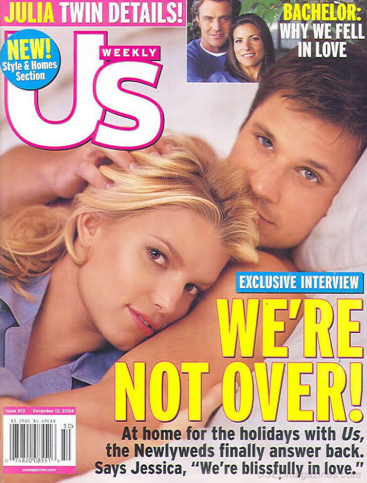 US WEEKLY magazine side cover Issue 513 13 December 2004