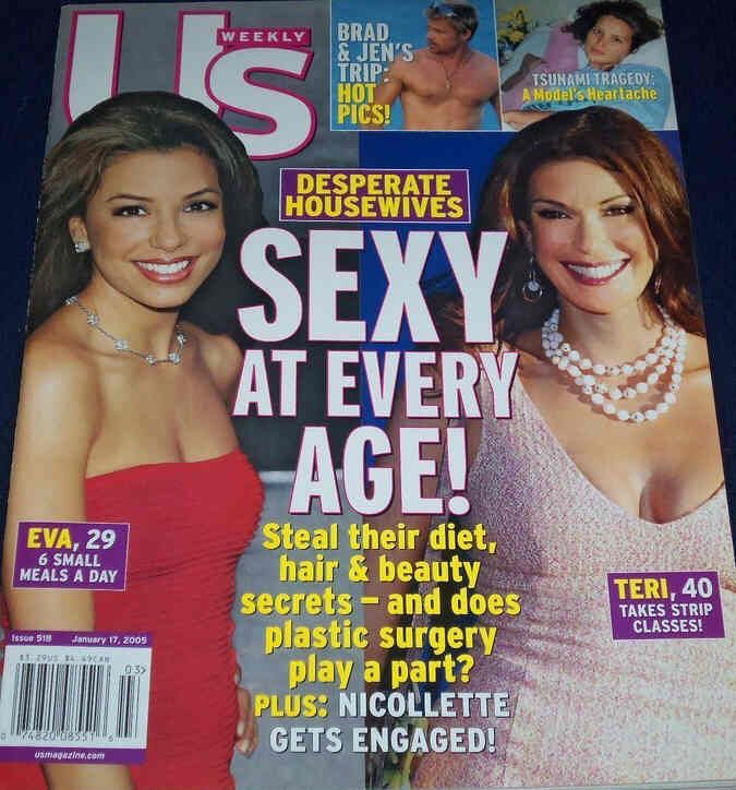 US WEEKLY magazine side cover Issue 518 17 January 2005