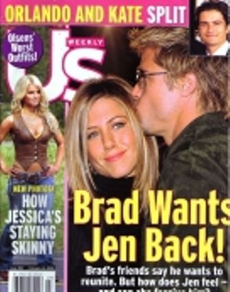 US WEEKLY magazine side cover Issue 522 15 February 2005