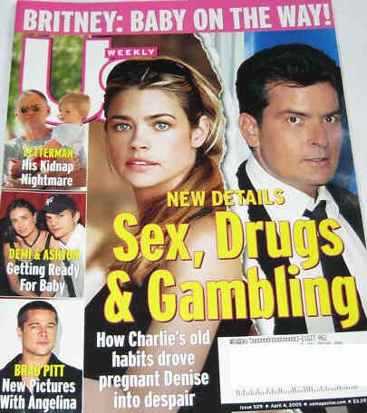 US WEEKLY magazine side cover Issue 529 4 April 2005