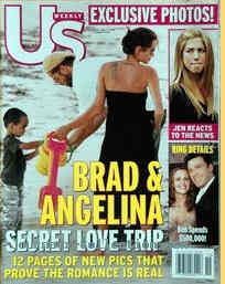US WEEKLY magazine side cover Issue 534 9 May 2005