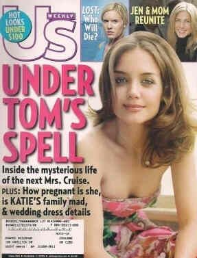 US WEEKLY magazine side cover Issue 543 11 July 2005