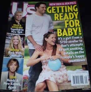US WEEKLY magazine side cover Issue 550 29 August 2005