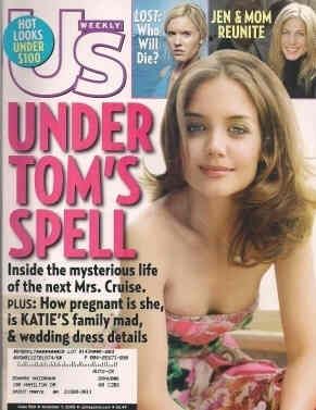 US WEEKLY magazine side cover Issue 560 7 November 2005
