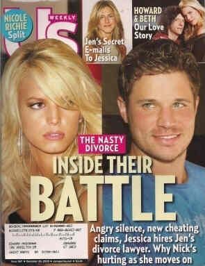 US WEEKLY magazine side cover Issue 567 26 December 2005