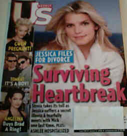 US WEEKLY magazine side cover Issue 568 2 January 2006