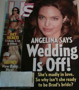 US WEEKLY magazine side cover Issue 570 16 January 2006