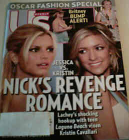 US WEEKLY magazine side cover Issue 579 20 March 2006