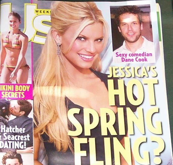 US WEEKLY magazine side cover Issue 582 10 April 2006