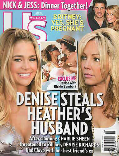 US WEEKLY magazine side cover Issue 586 8 May 2006