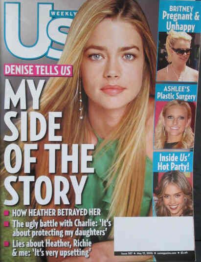 US WEEKLY magazine side cover Issue 587 15 May 2006