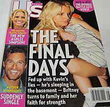 US WEEKLY magazine side cover Issue 592 19 June 2006