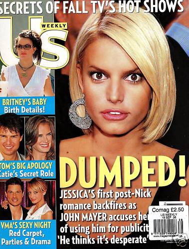 US WEEKLY magazine side cover Issue 605 18 September 2006
