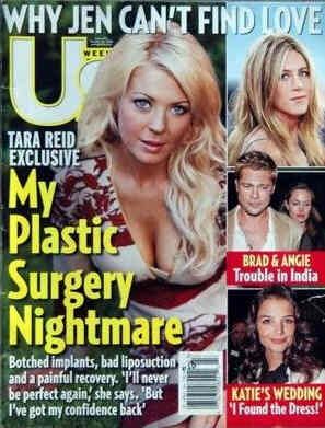 US WEEKLY magazine side cover Issue 610 23 October 2006