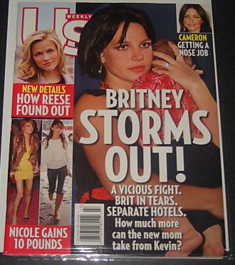US WEEKLY magazine side cover Issue 614 20 November 2006