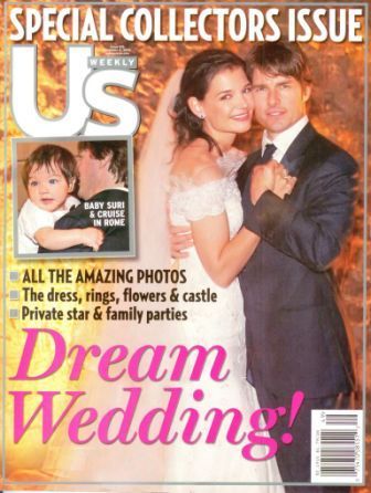 US WEEKLY magazine side cover Issue 616 4 December 2006