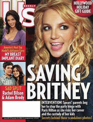 US WEEKLY magazine side cover Issue 618 18 December 2006