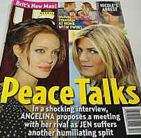 US WEEKLY magazine side cover Issue 619 25 December 2006