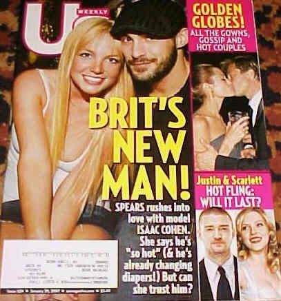 US WEEKLY magazine side cover Issue 624 29 January 2007