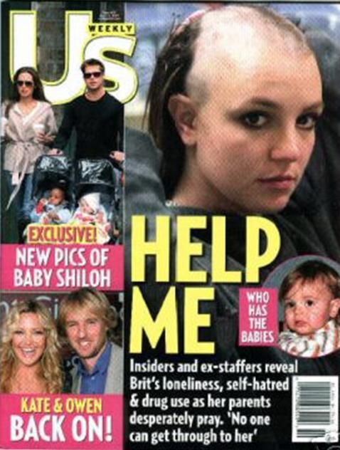 US WEEKLY magazine side cover Issue 629 5 March 2007