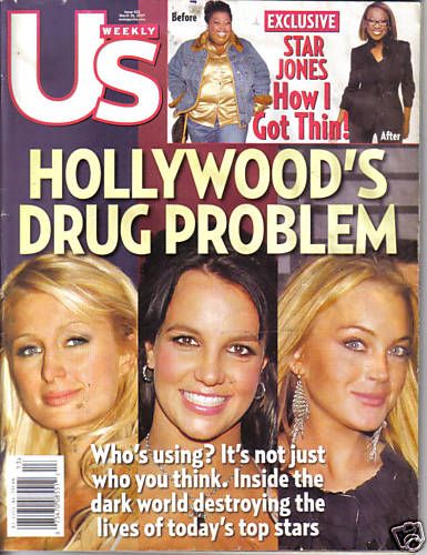 US WEEKLY magazine side cover Issue 632 26 March 2007