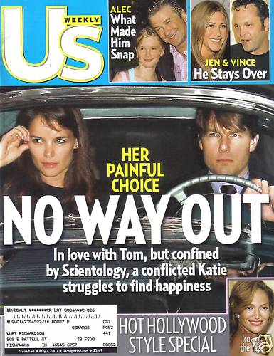 US WEEKLY magazine side cover Issue 638 7 May 2007
