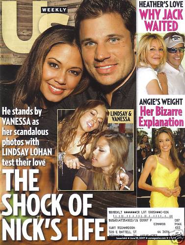 US WEEKLY magazine side cover Issue 644 18 June 2007
