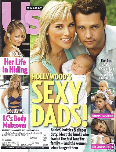 US WEEKLY magazine side cover Issue 651 6 August 2007