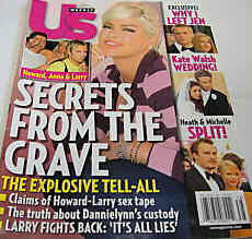 US WEEKLY magazine side cover Issue 657 17 September 2007