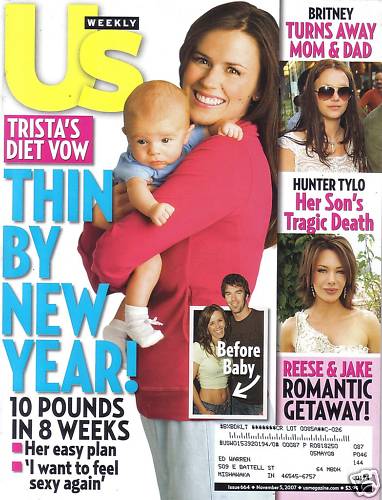 US WEEKLY magazine side cover Issue 664 5 November 2007